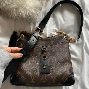 Odeon PM Louis Vuitton Bag in Black monogram